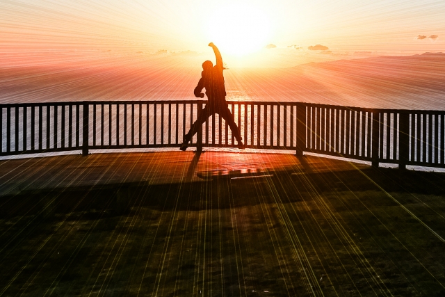 ストレスから解放された