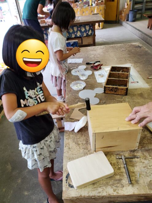 釘打ち 初挑戦!