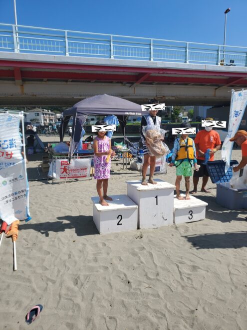 競技終了後の表彰式