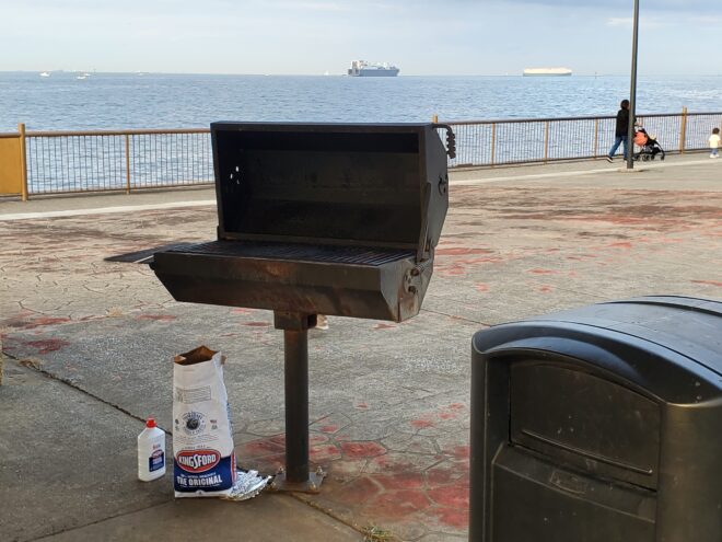 横須賀米軍基地内のBBQ施設