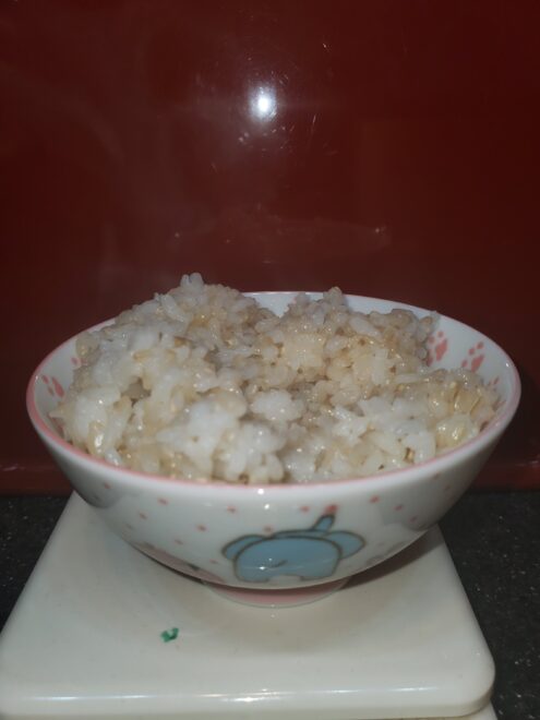 茶碗の白米