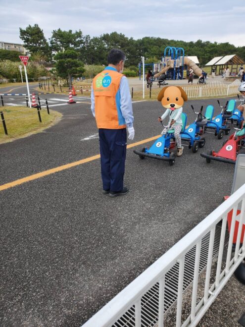 職員さんが乗り方を教えてくれます