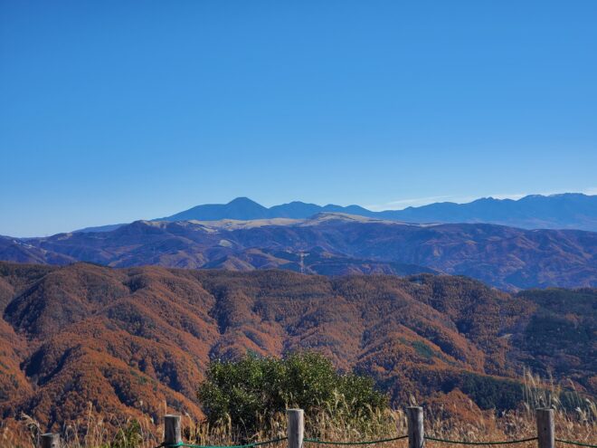 高ボッチ高原から蓼科山
