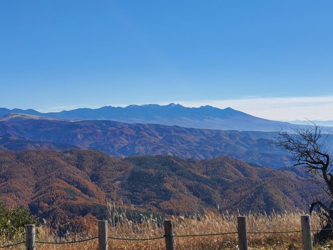 高ボッチ高原から八ヶ岳連峰