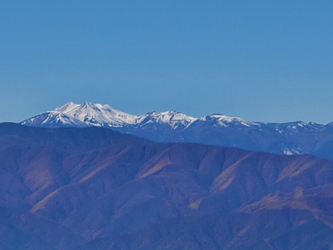 高ボッチ高原から乗鞍岳