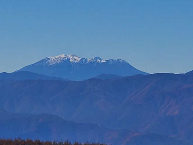 高ボッチ高原から御嶽山