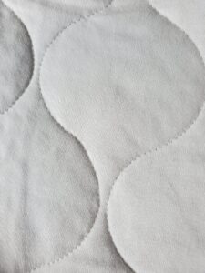 おくるみ　内側キルティング生地