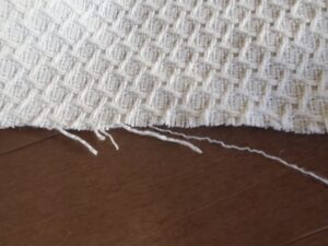 生地を構成している糸