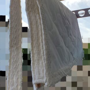 ラグジュアリーおくるみの傷ませないお洗濯方法⭐生地の素材もチェック