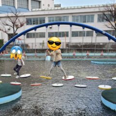 穴場スポット発見！⭐横十間川親水公園⭐水上アスレチック⭐近くの方は是非行ってみてね❤