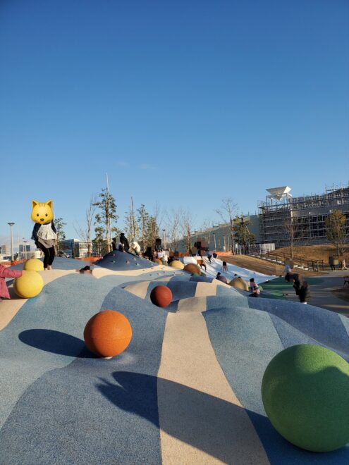 晴海ふ頭公園 波形広場1