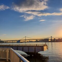 晴海ふ頭公園に行ってみました