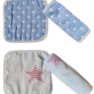 抱っこ紐用よだれカバー 6重ガーゼ 綿100% (G)